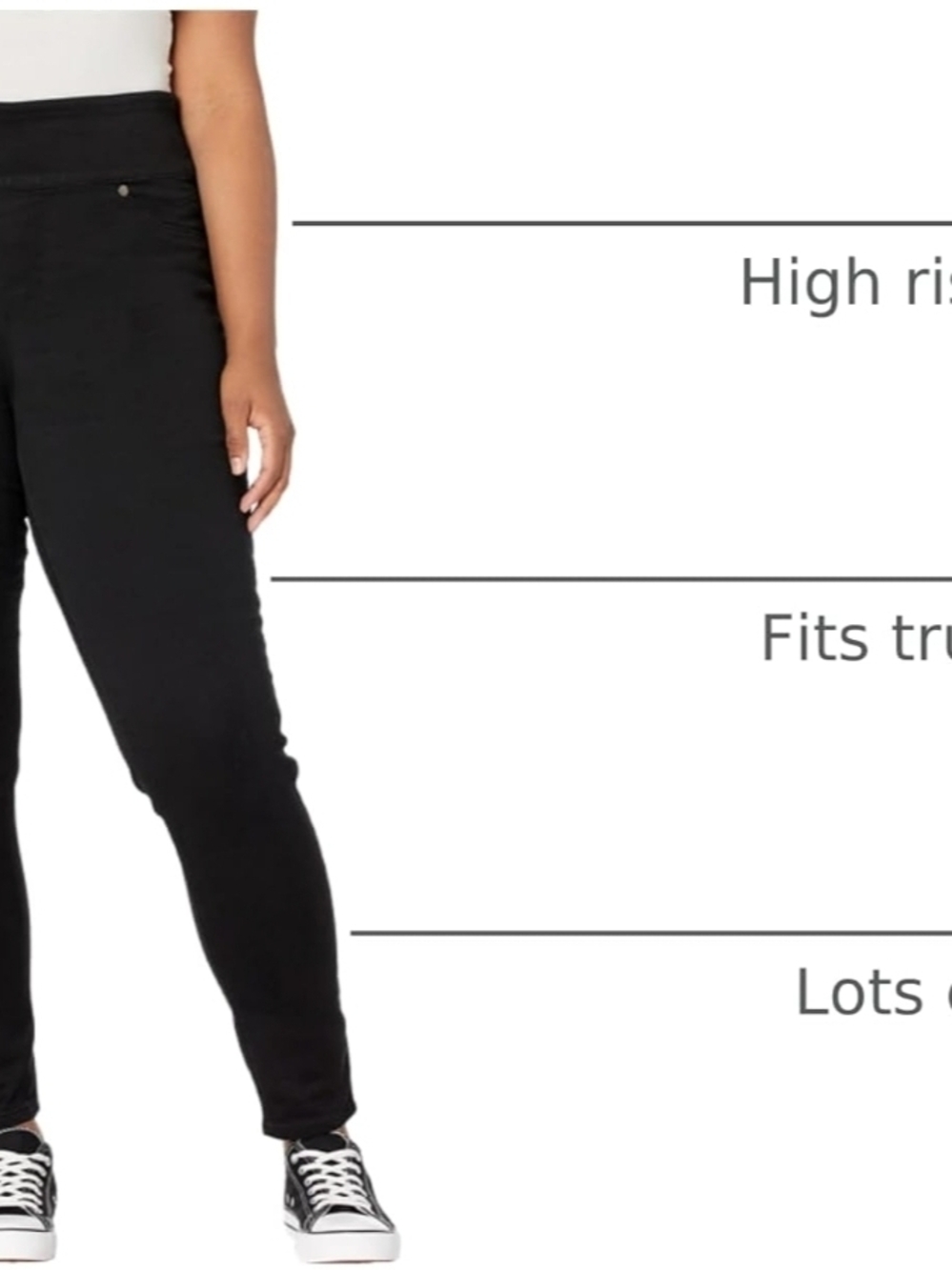 Seven7 Womens Ultra High Rise Tummy Toner Skinny Jean Plus Sz - Picture 2 of 6